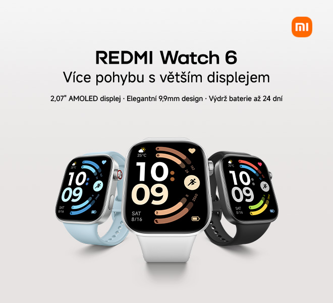 Redmi Watch 6 / Viac pohybu s väčším displejom